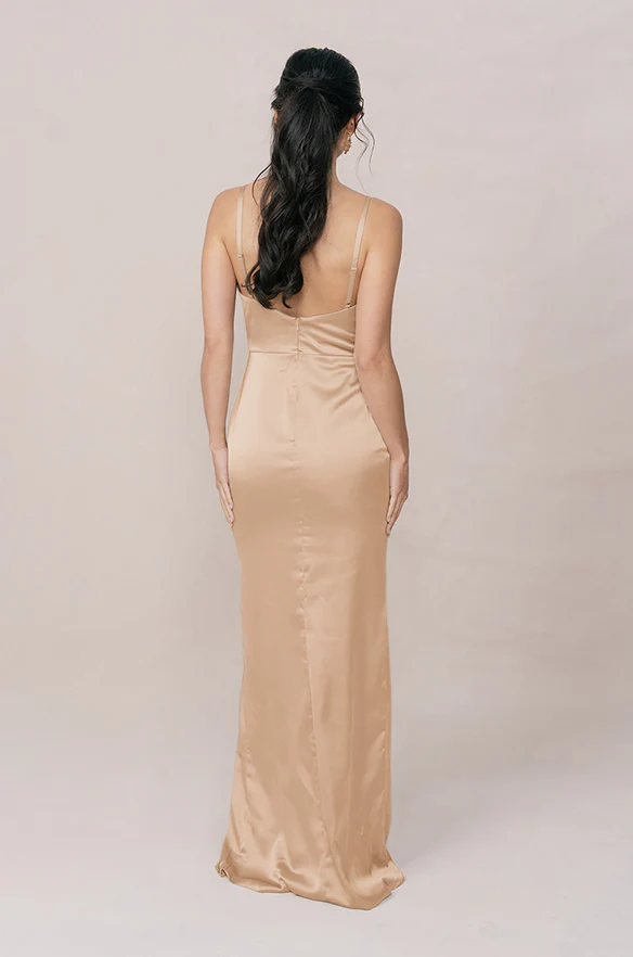 Rava Satin Dress | Made To Order - Image 96