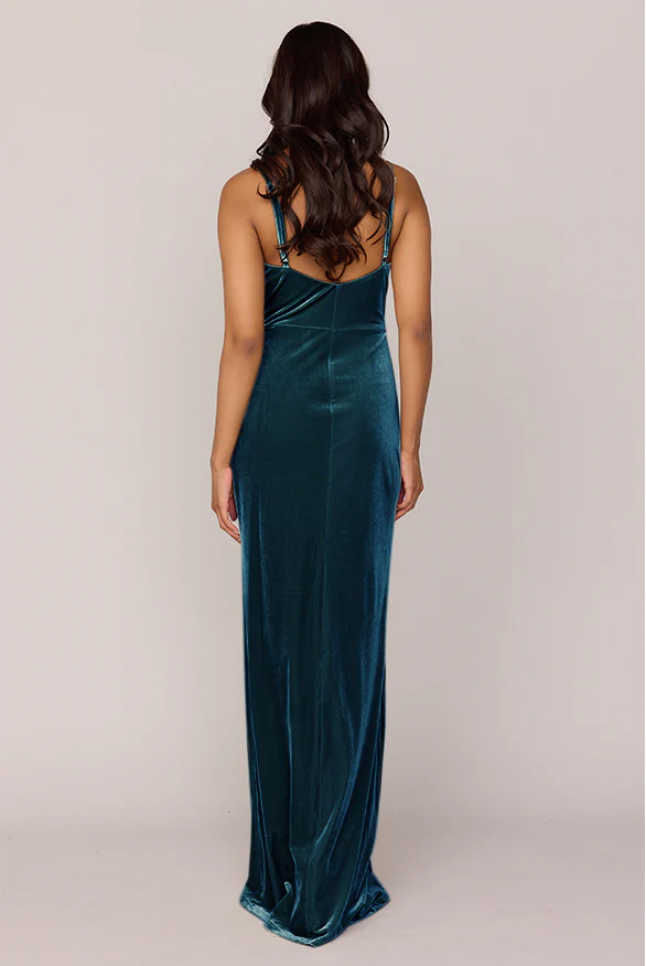 Rava Velvet Dress | Made To Order - Image 20