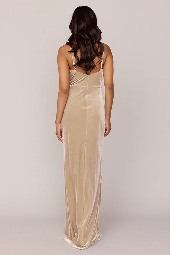 Rava Velvet Dress | Made To Order - Image 28