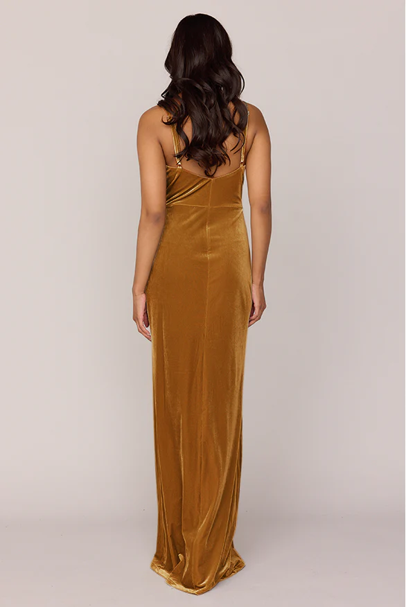 Rava Velvet Dress | Made To Order - Image 34