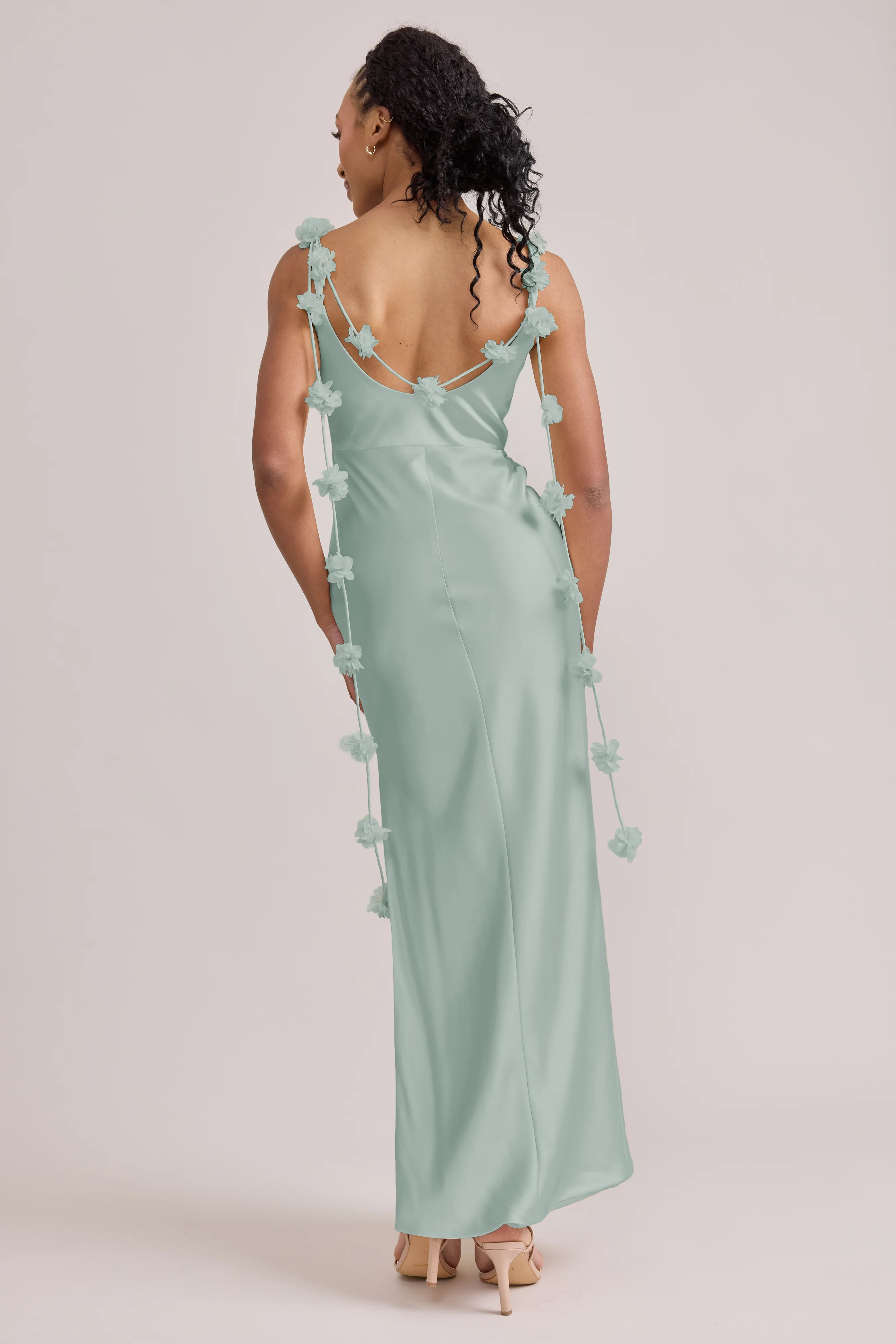 Remi Luxe Satin Dress | Made To Order - Image 30