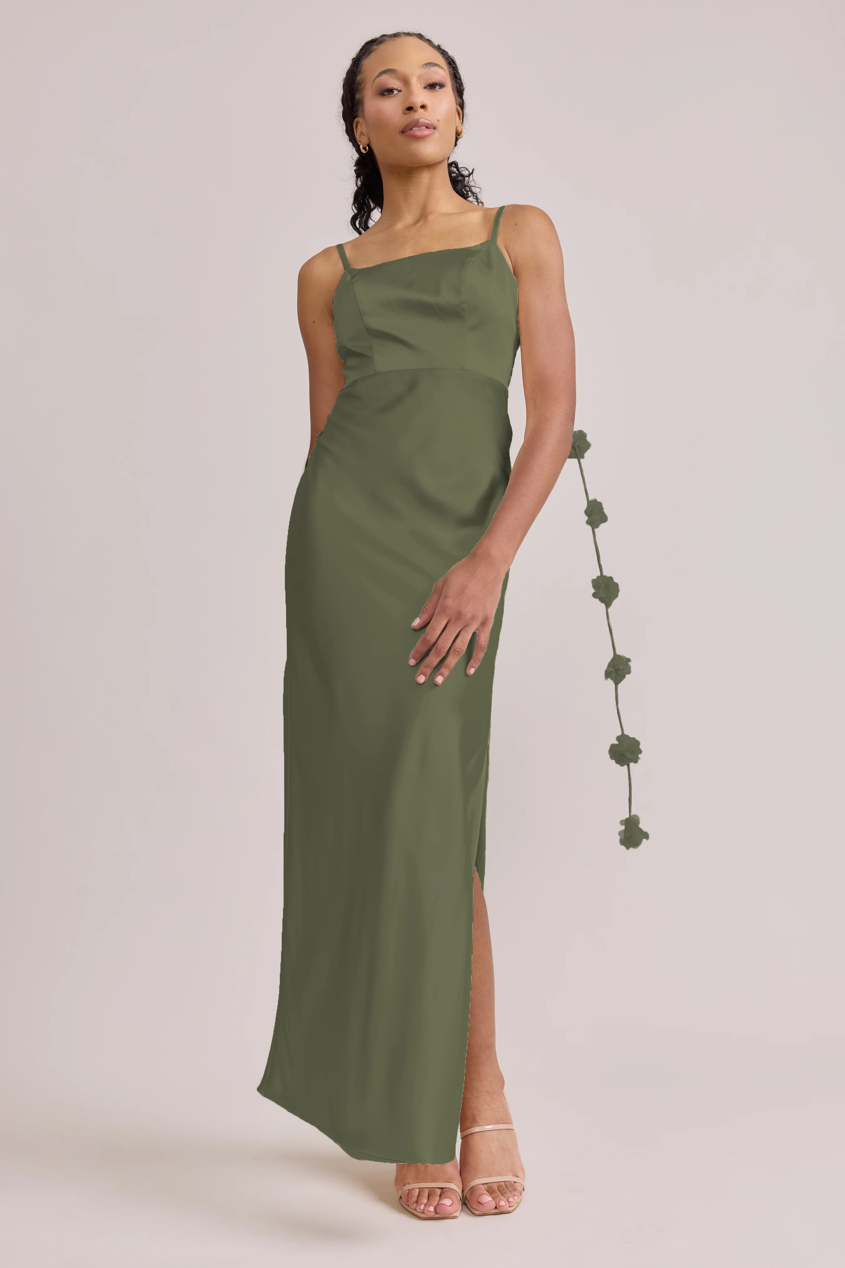Remi Luxe Satin Dress | Made To Order - Image 33