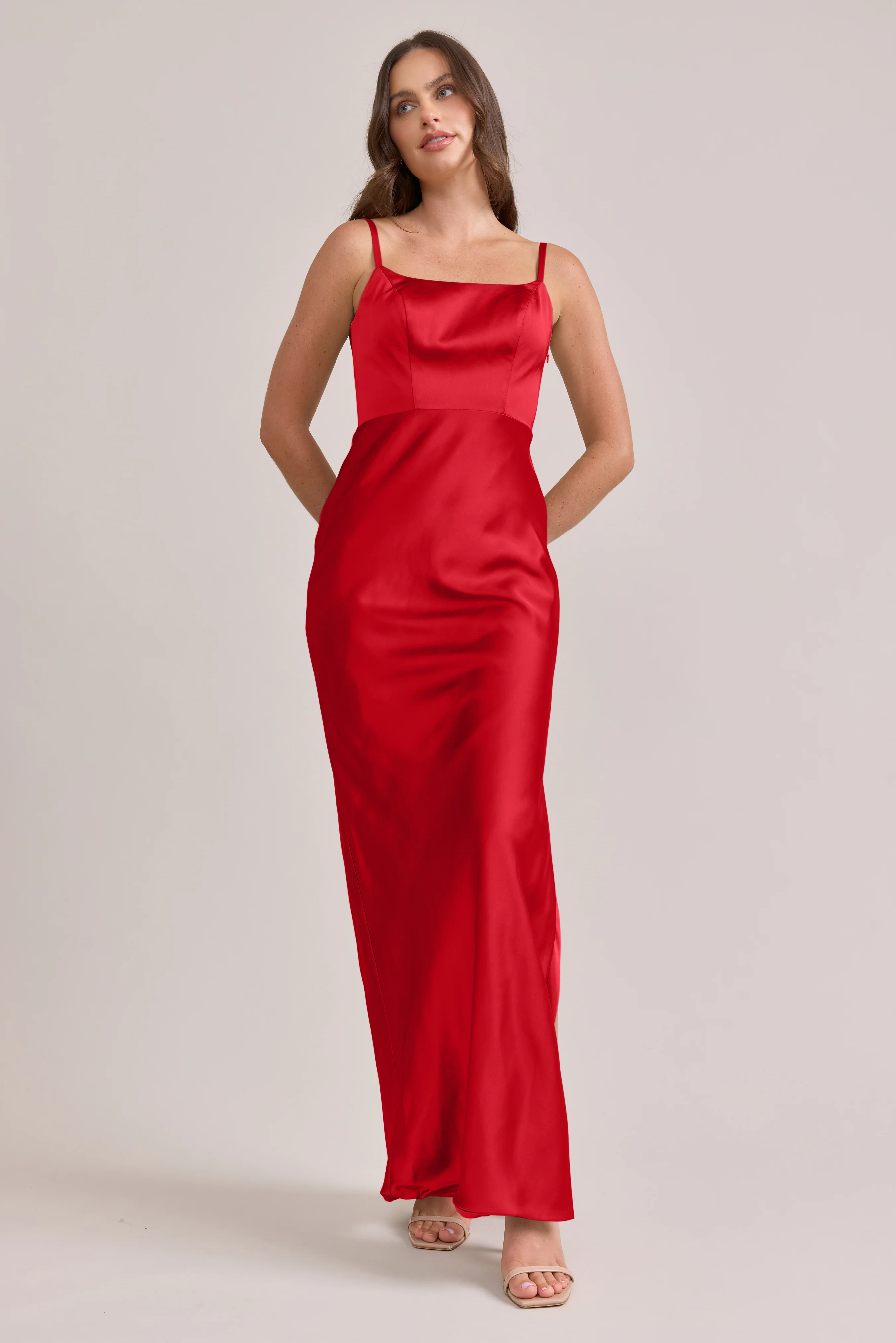 Remi Satin Dress | Made To Order - Image 112
