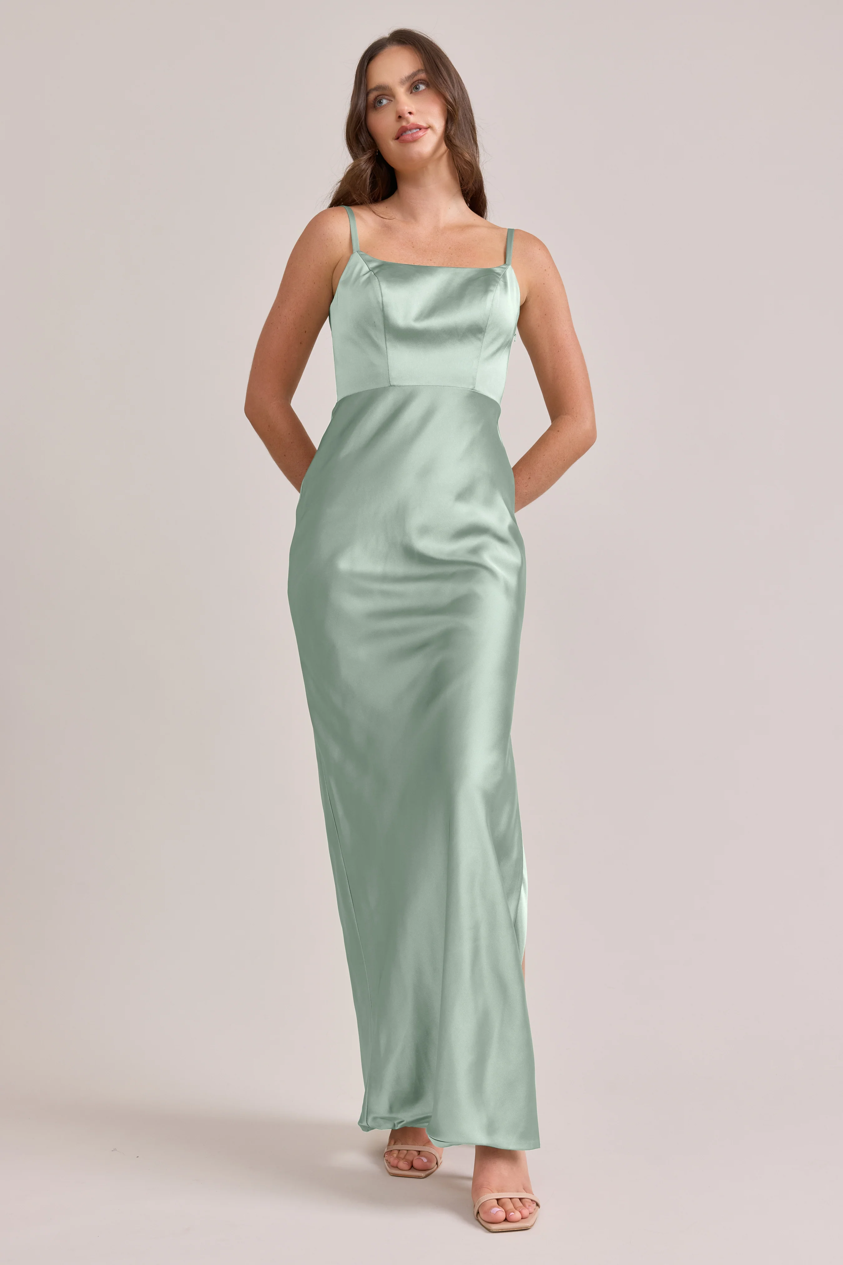 Remi Satin Dress | Made To Order - Image 132