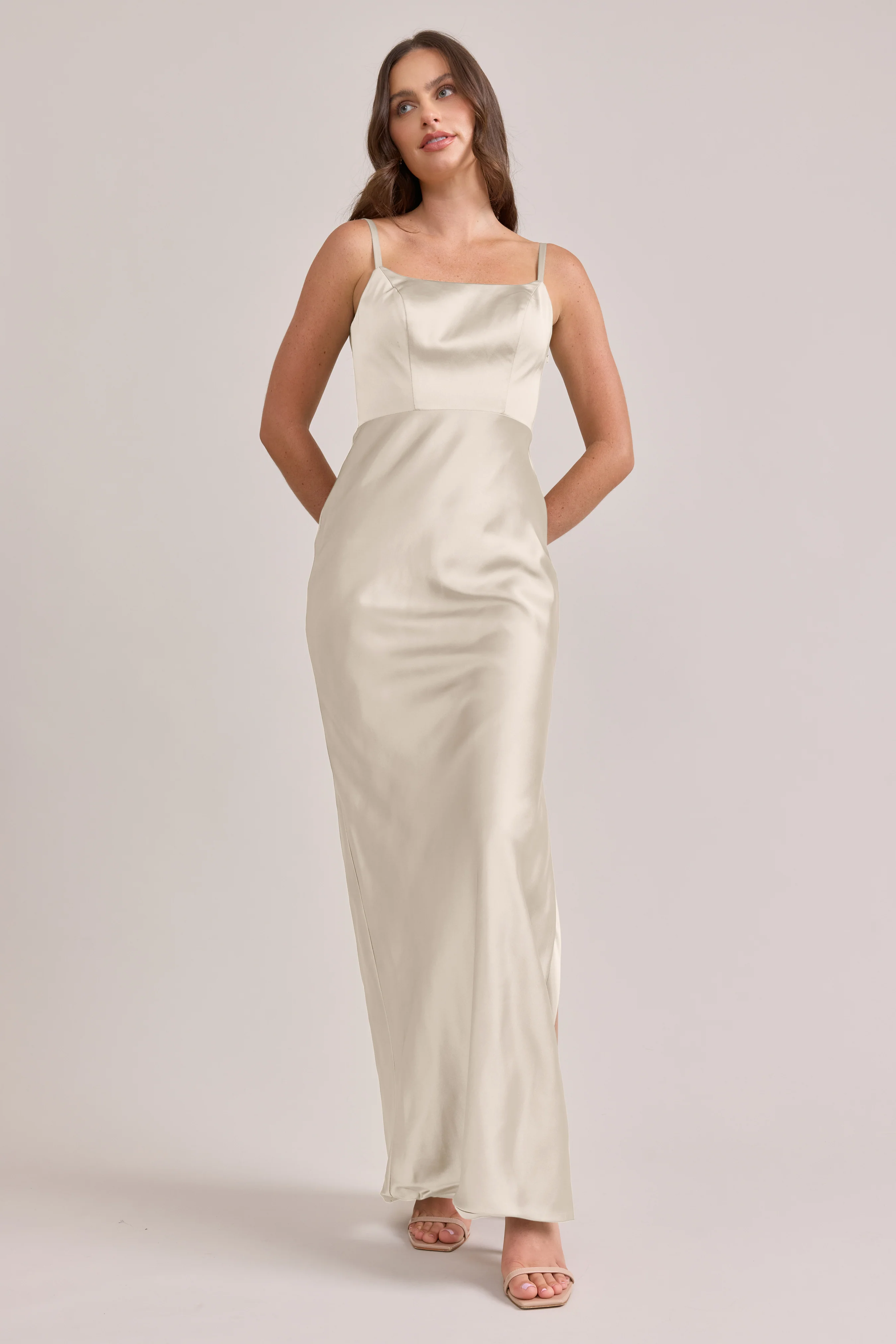 Remi Satin Dress | Made To Order - Image 138