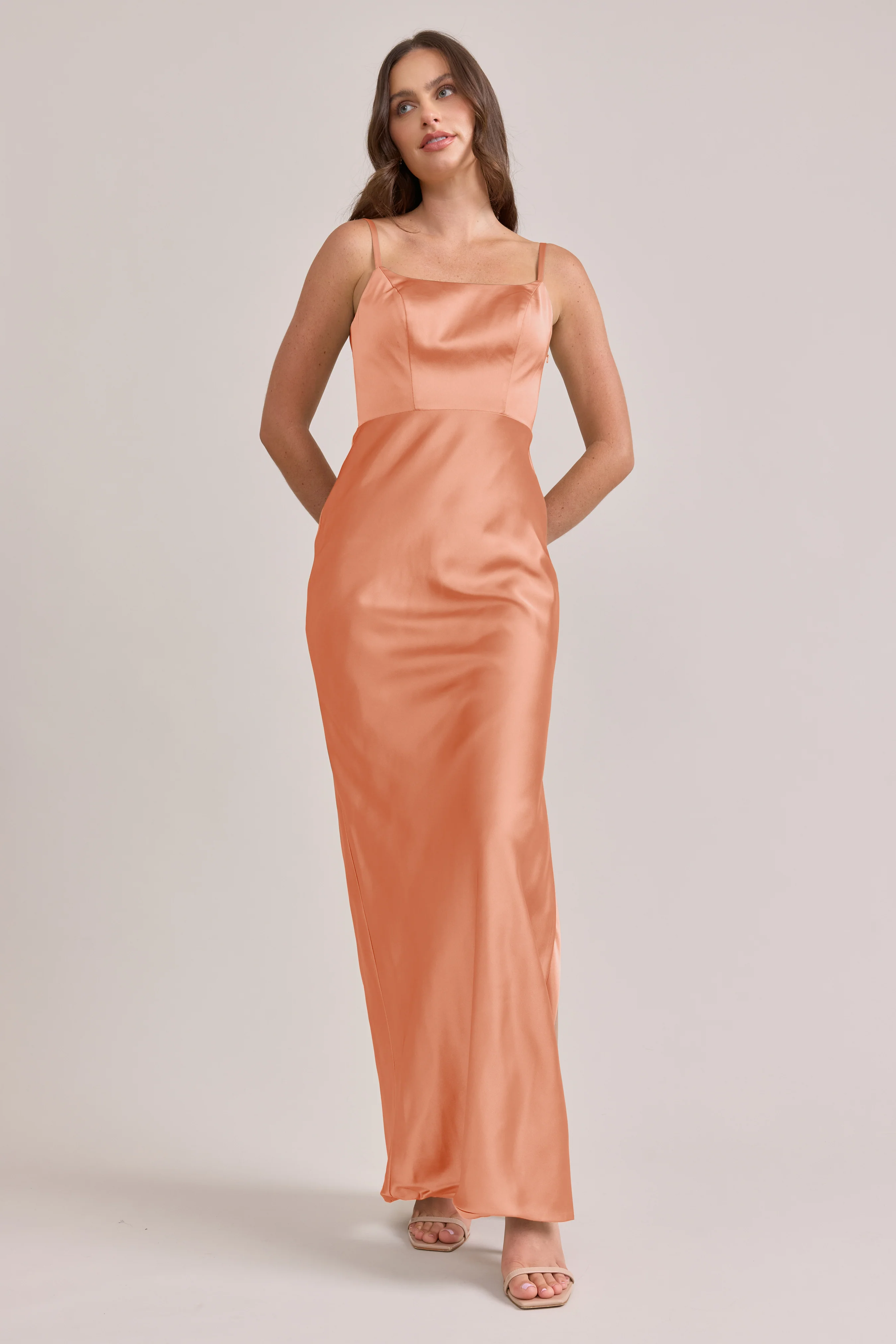 Remi Satin Dress | Made To Order - Image 141