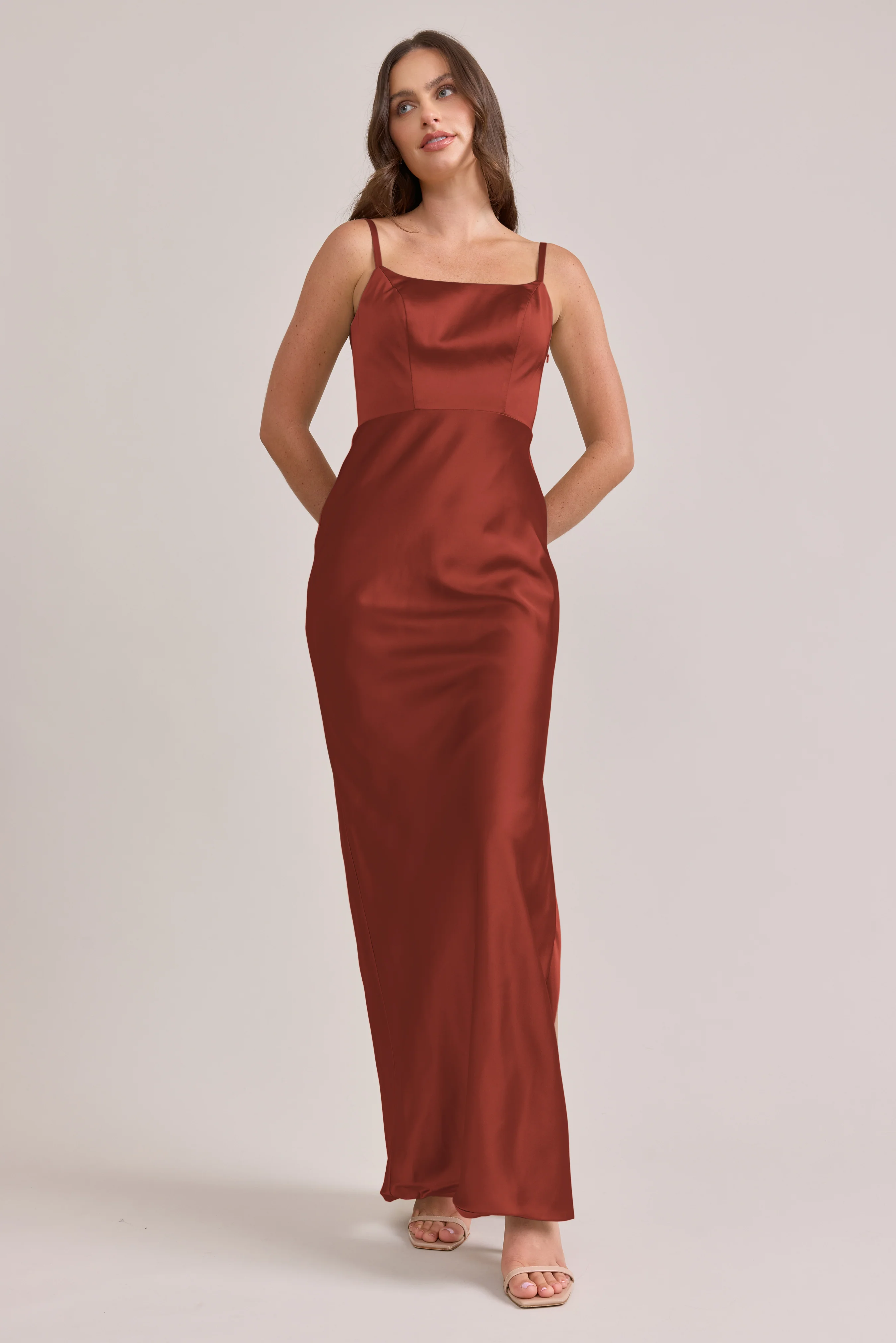 Remi Satin Dress | Made To Order - Image 147