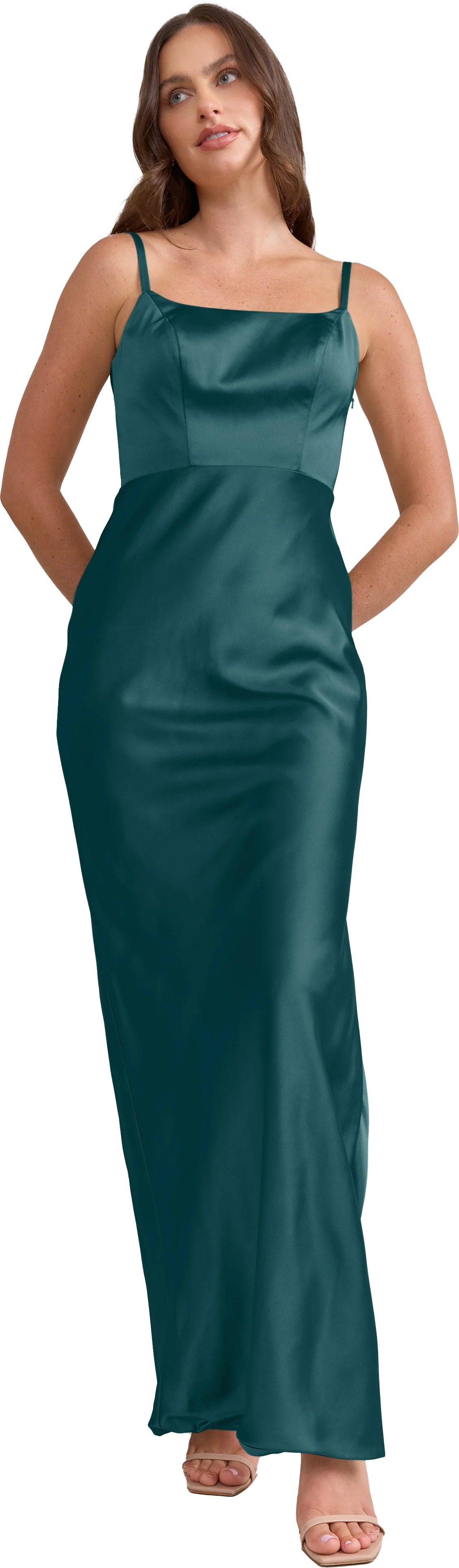 Remi Satin Dress | Made To Order - Image 166