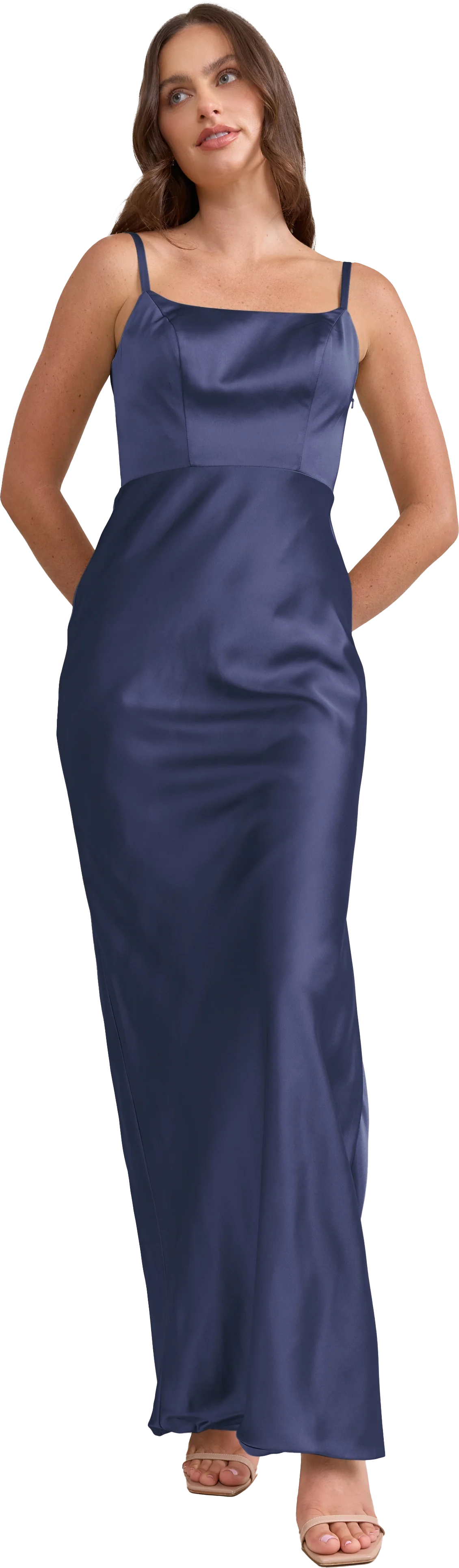 Remi Satin Dress | Made To Order - Image 179