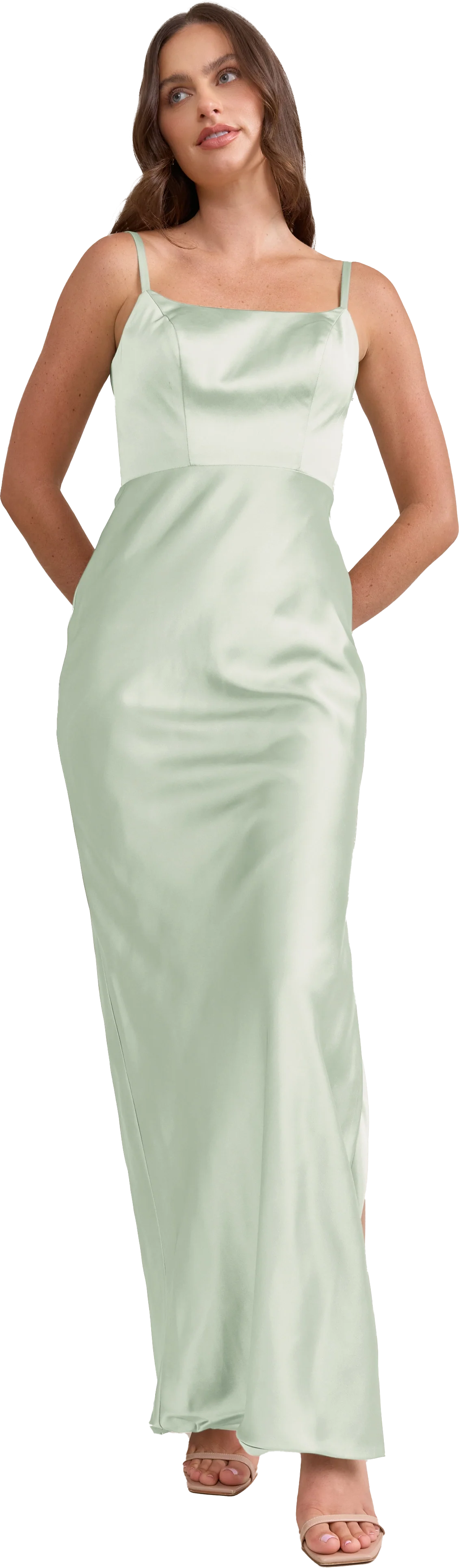 Remi Satin Dress | Made To Order - Image 193
