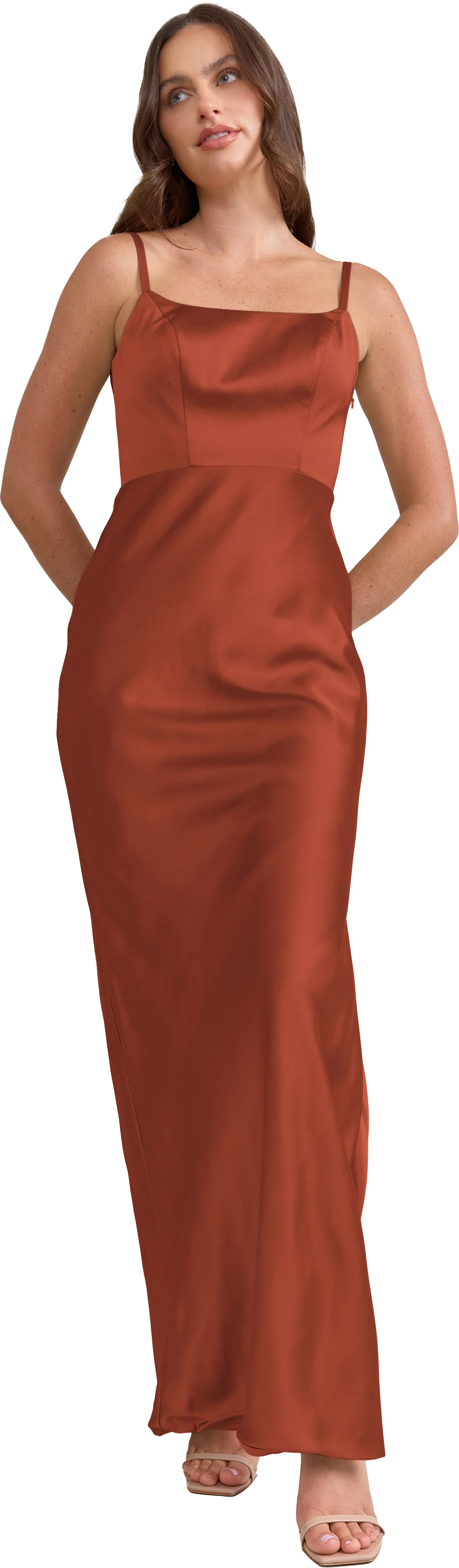 Remi Satin Dress | Made To Order - Image 200