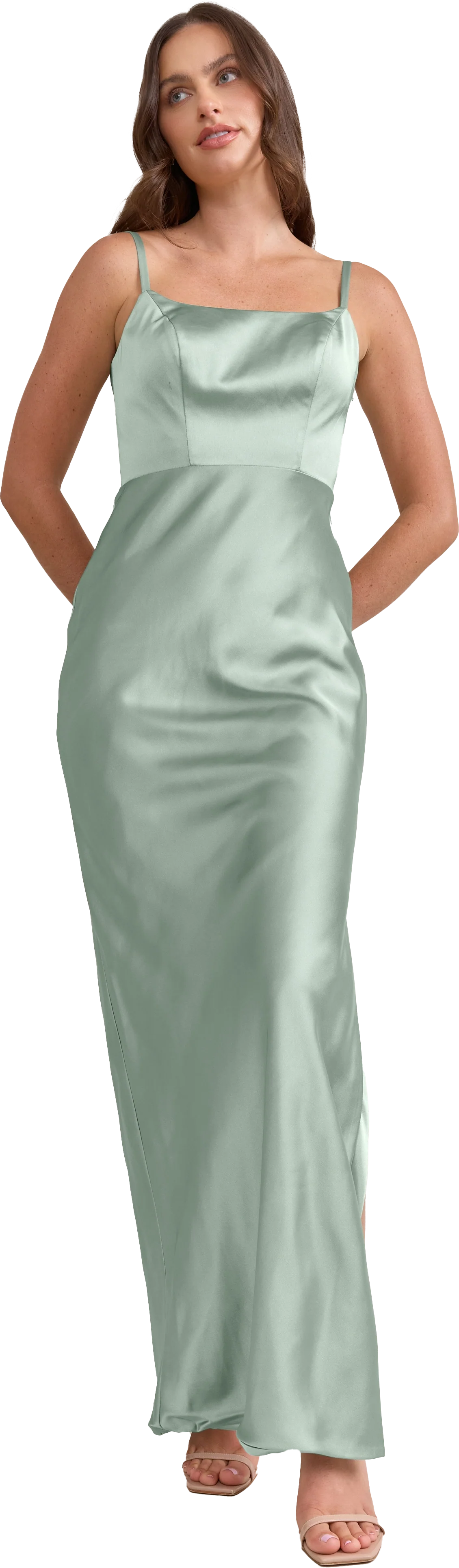 Remi Satin Dress | Made To Order - Image 201