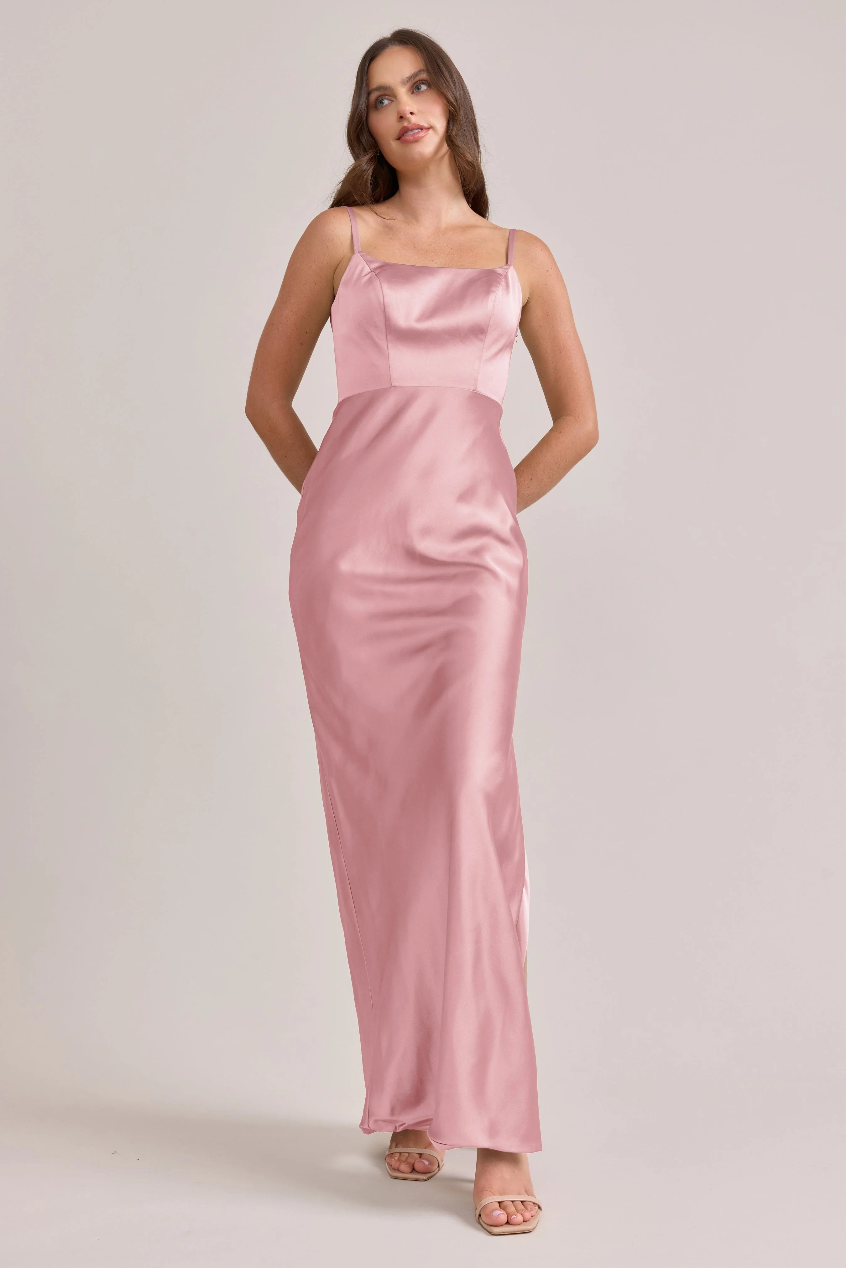 Remi Satin Dress | Made To Order - Image 216