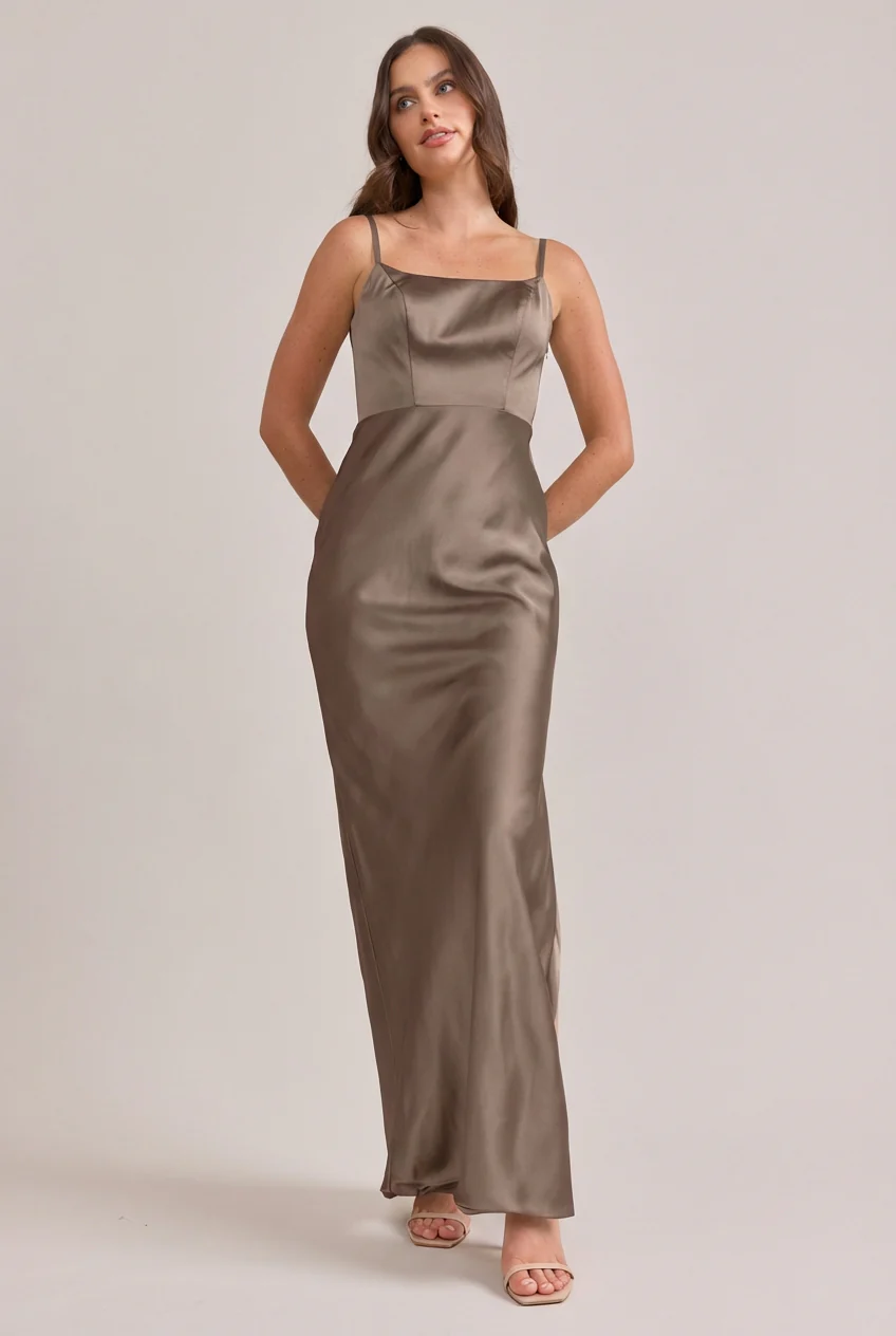 Remi Satin Dress | Made To Order - Image 220
