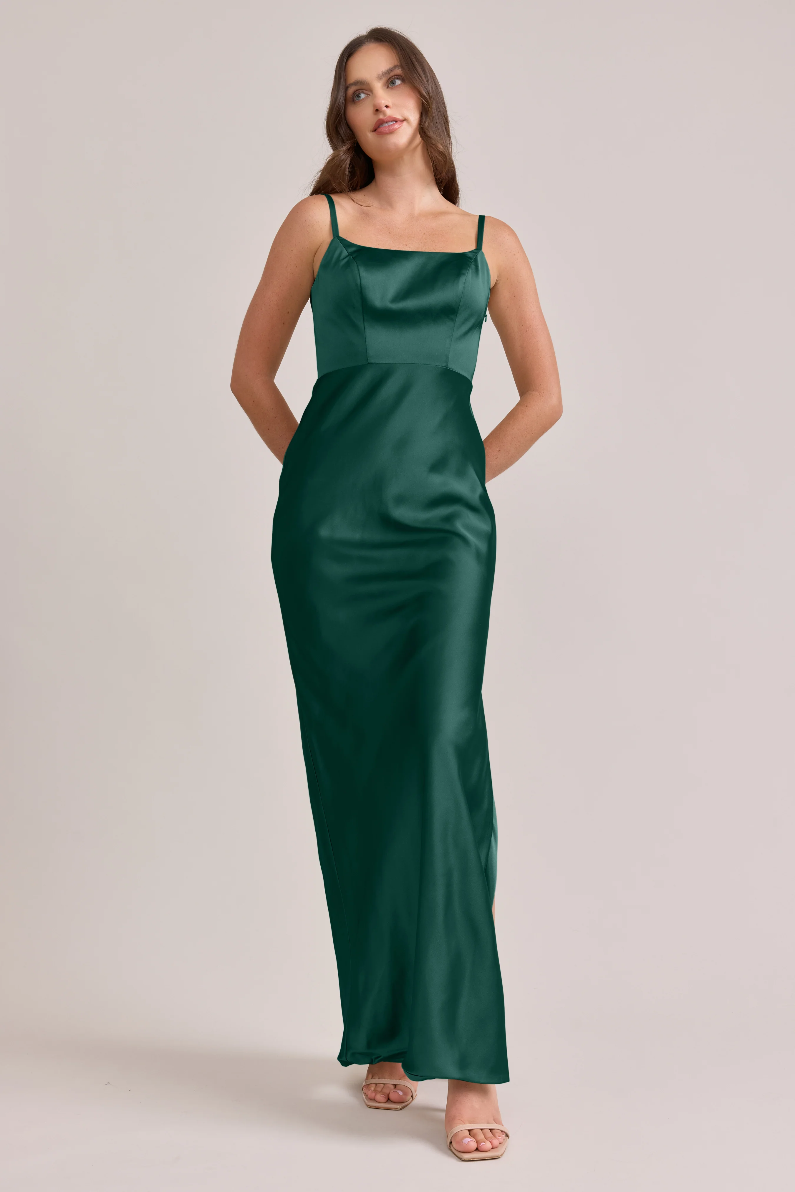 Remi Satin Dress | Made To Order - Image 44
