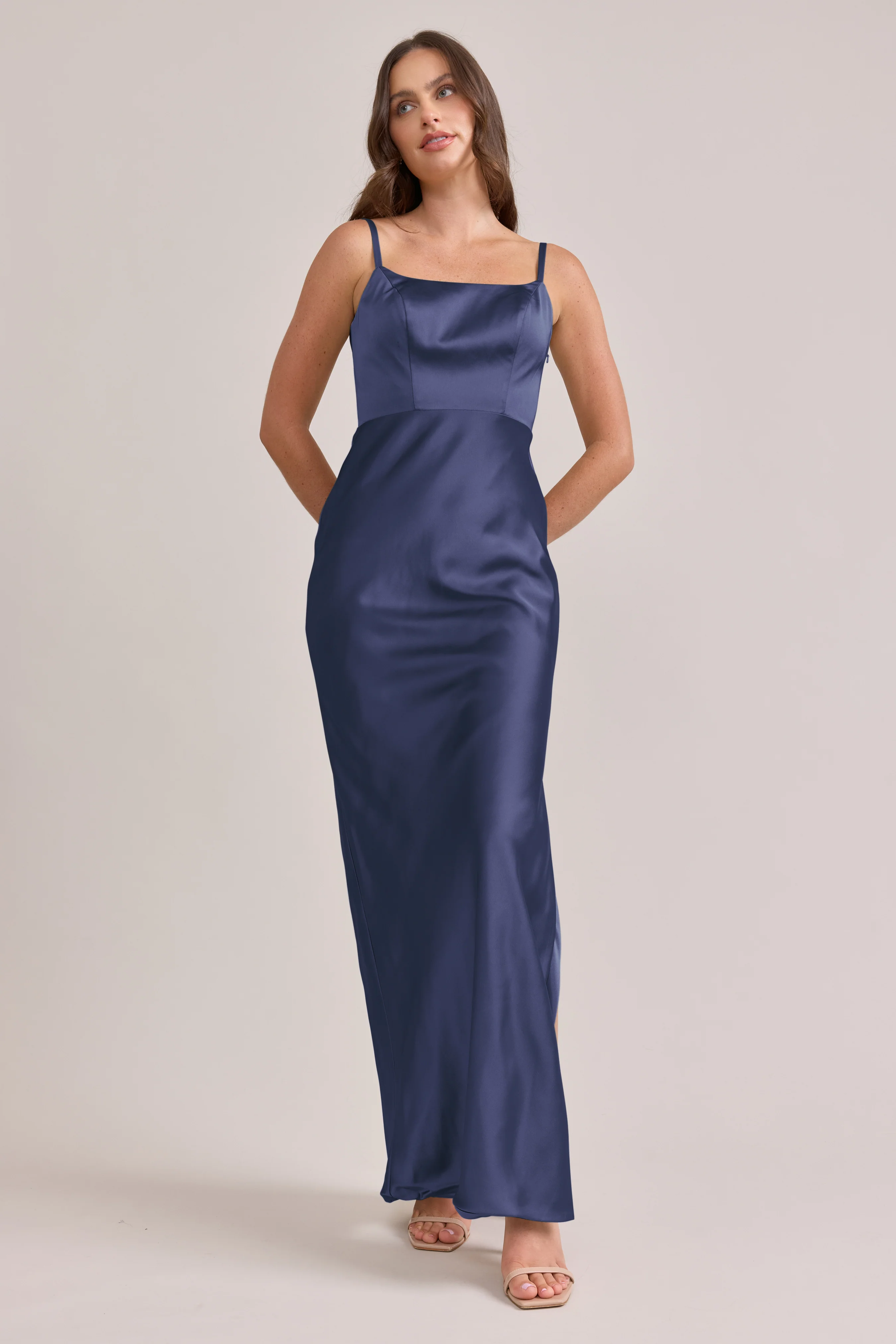Remi Satin Dress | Made To Order - Image 67