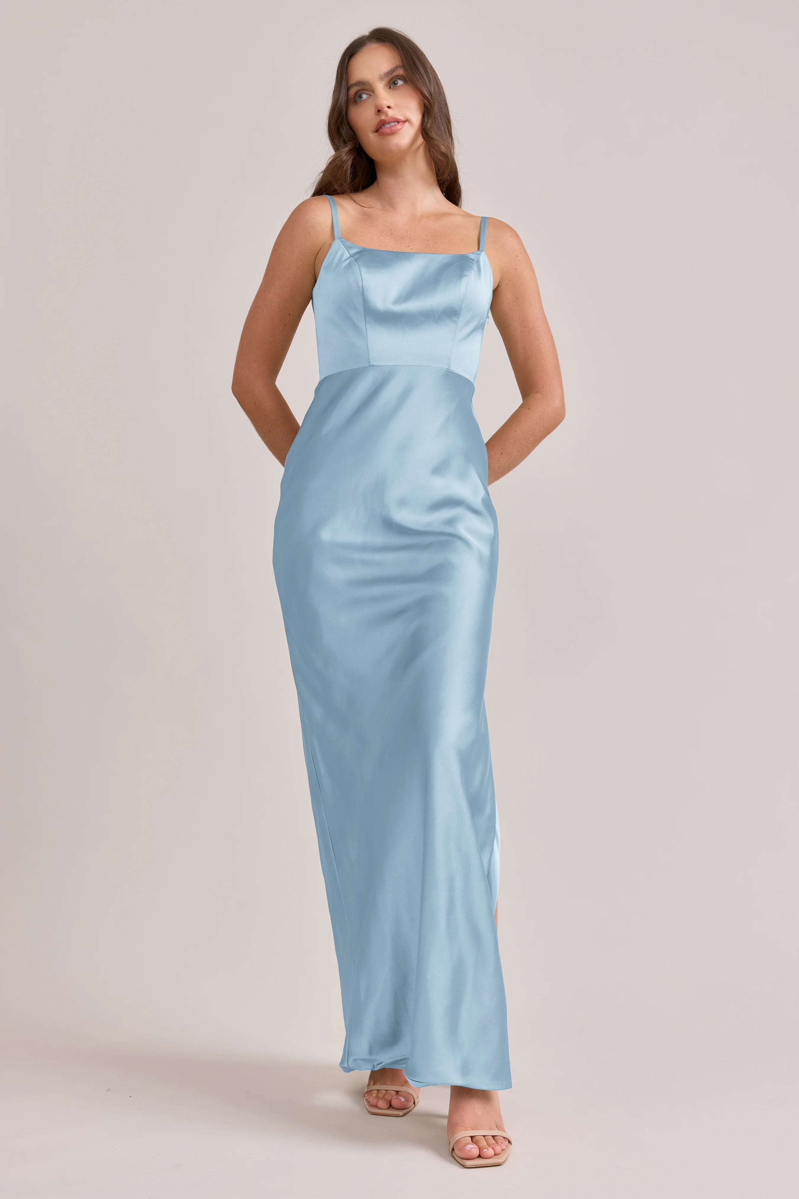 Remi Satin Dress | Made To Order - Image 70