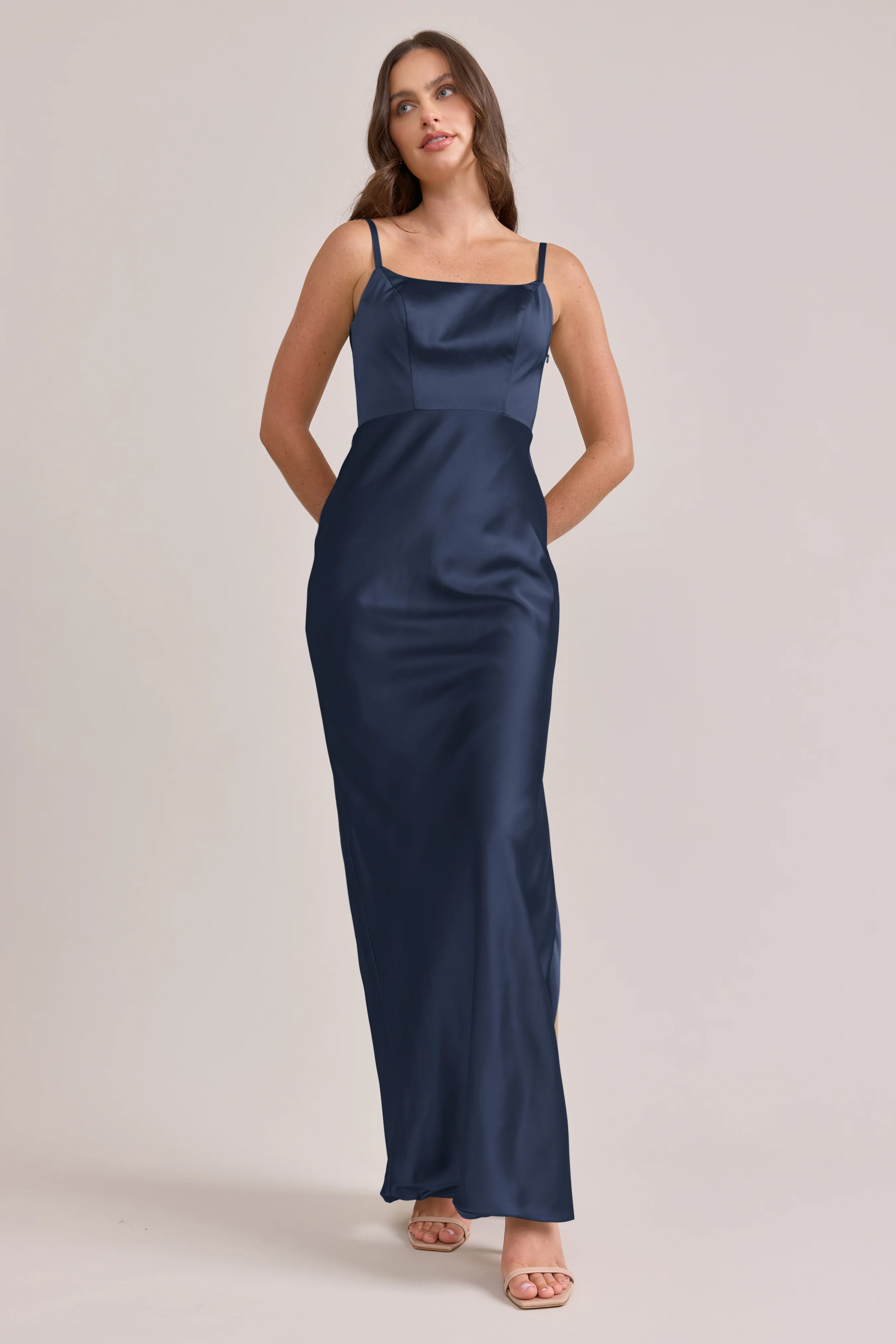 Remi Satin Dress | Made To Order - Image 94