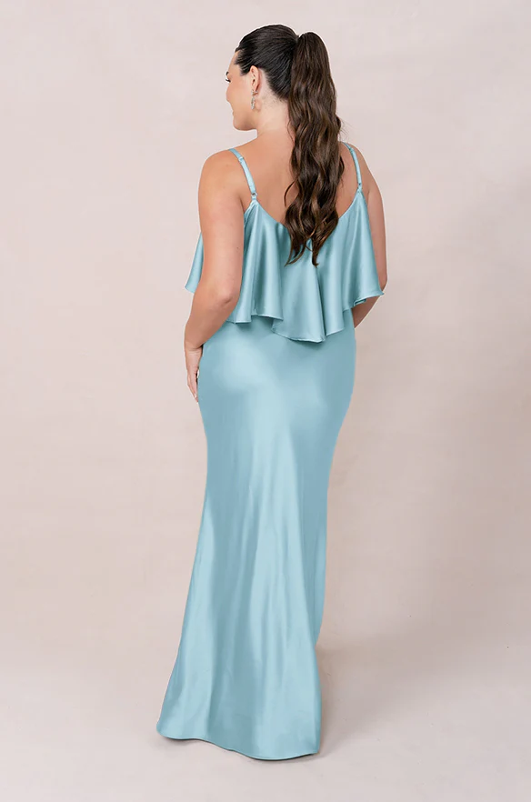 Riley Convertible Satin Dress | Made To Order - Image 102