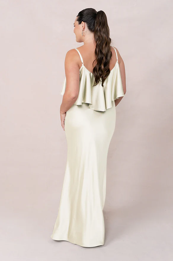 Riley Convertible Satin Dress | Made To Order - Image 118
