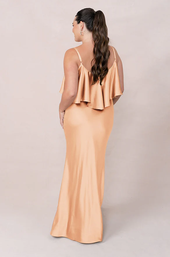 Riley Convertible Satin Dress | Made To Order - Image 120