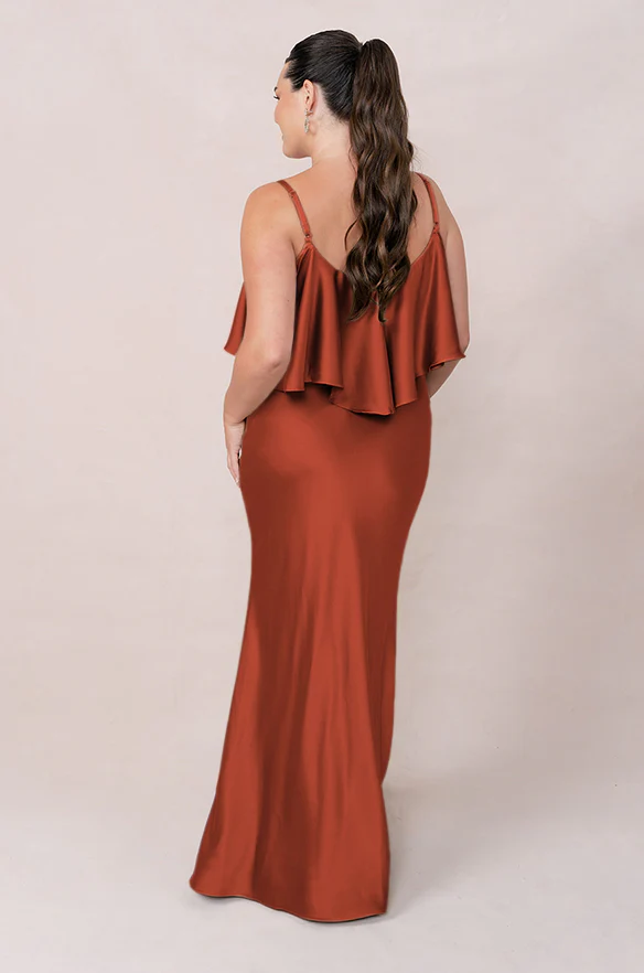 Riley Convertible Satin Dress | Made To Order - Image 134