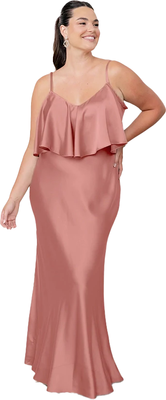 Riley Convertible Satin Dress | Made To Order - Image 19