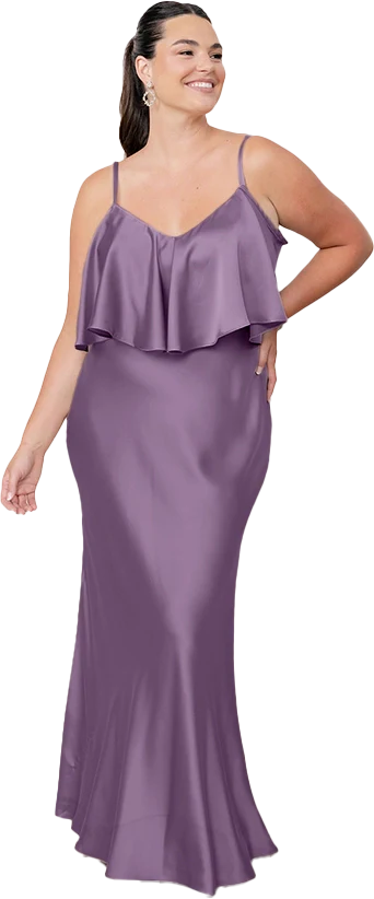 Riley Convertible Satin Dress | Made To Order - Image 20