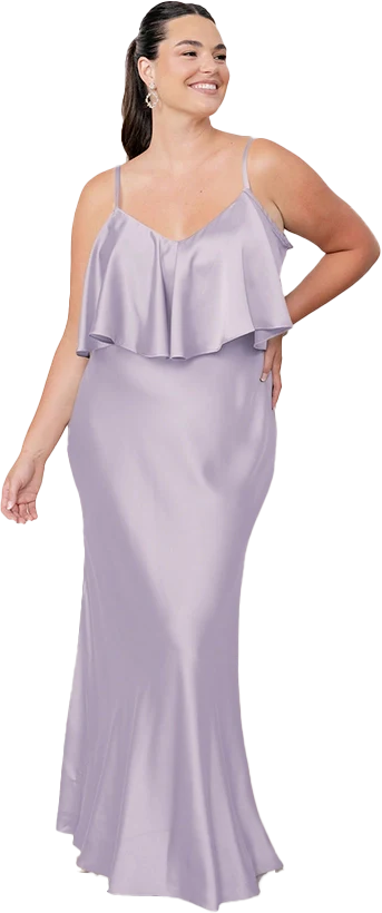 Riley Convertible Satin Dress | Made To Order - Image 32
