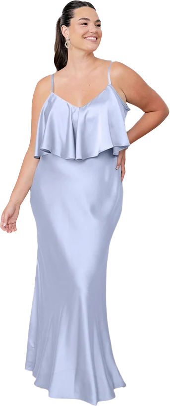 Riley Convertible Satin Dress | Made To Order - Image 40