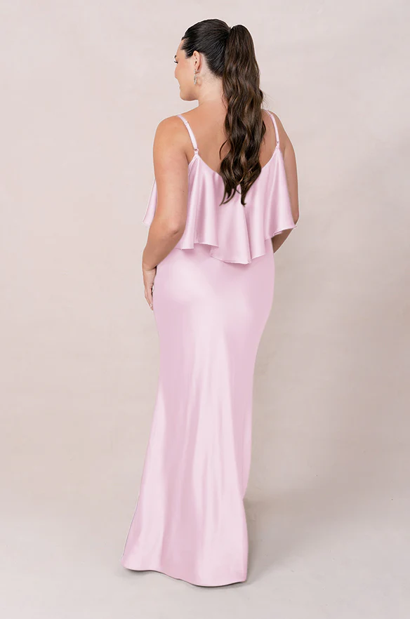 Riley Convertible Satin Dress | Made To Order - Image 58
