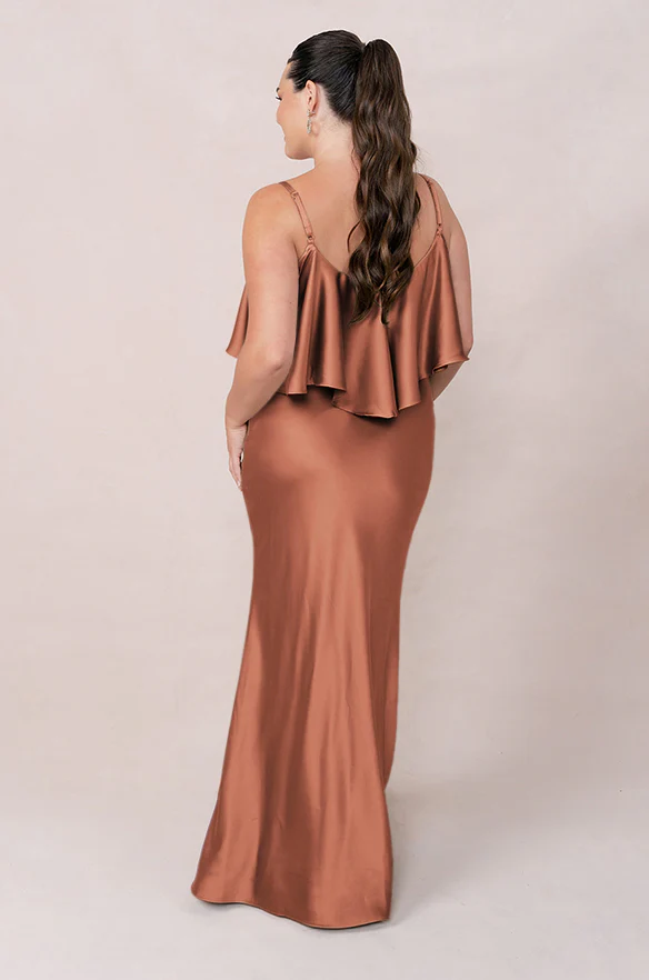 Riley Convertible Satin Dress | Made To Order - Image 74