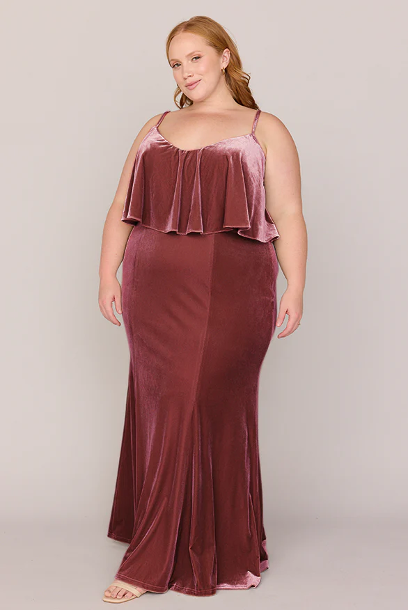 Riley Convertible Velvet Dress | Made To Order - Image 19