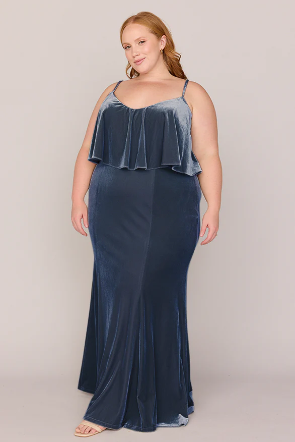 Riley Convertible Velvet Dress | Made To Order - Image 25