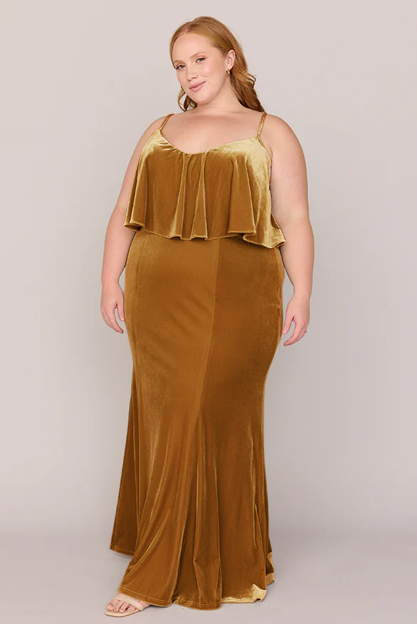 Riley Convertible Velvet Dress | Made To Order - Image 29