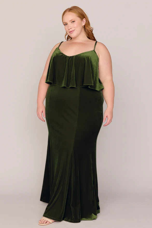 Riley Convertible Velvet Dress | Made To Order - Image 33