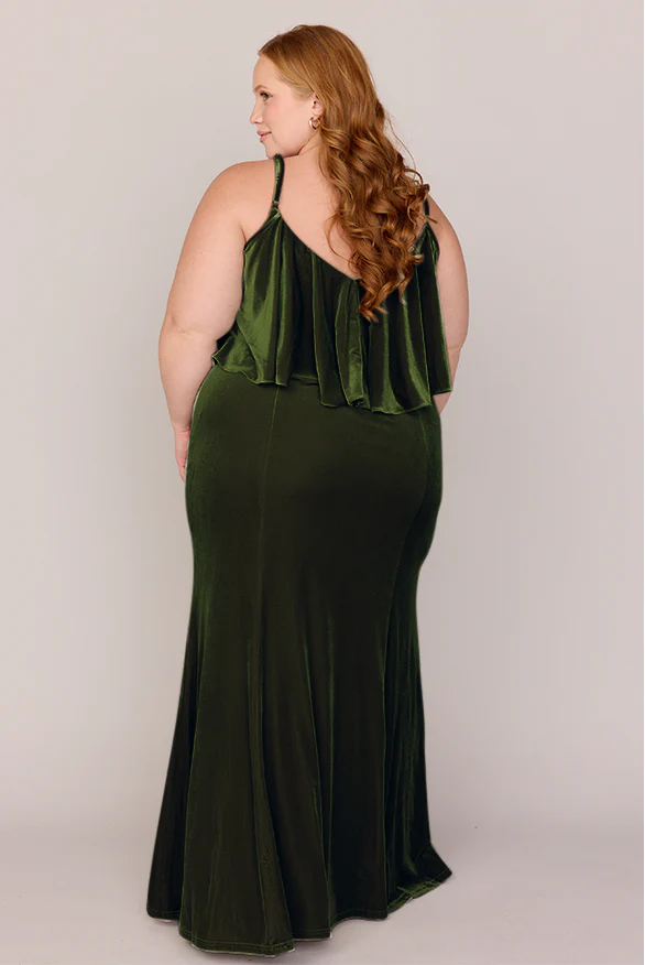 Riley Convertible Velvet Dress | Made To Order - Image 34