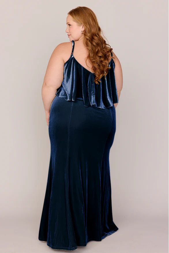 Riley Convertible Velvet Dress | Made To Order - Image 42