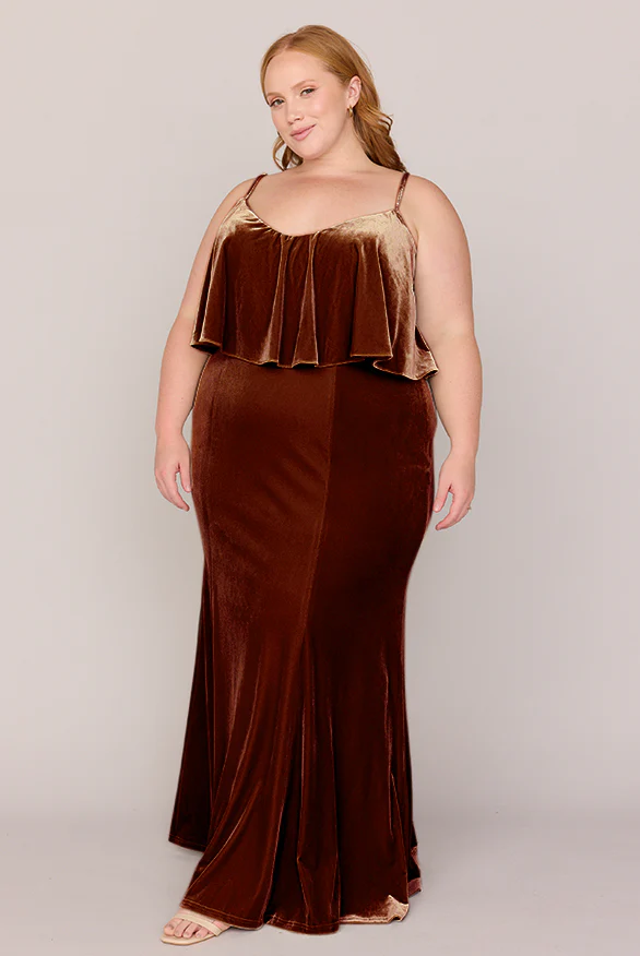 Riley Convertible Velvet Dress | Made To Order - Image 43
