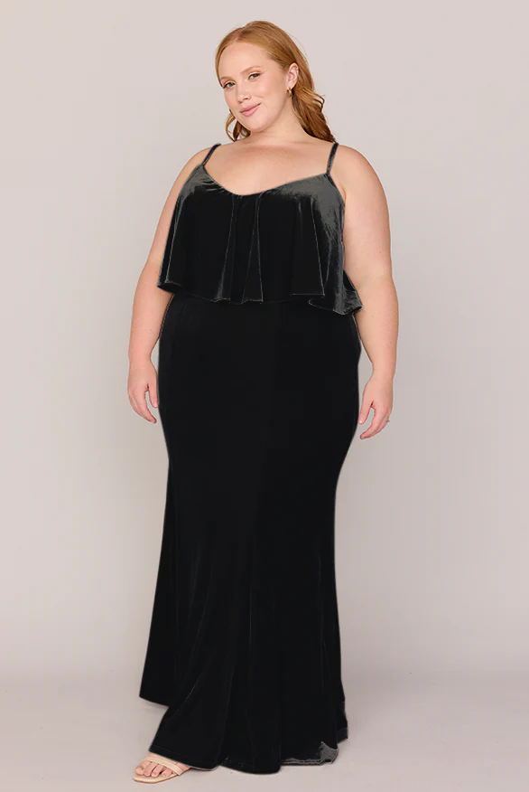 Riley Convertible Velvet Dress | Made To Order - Image 5