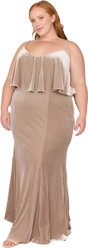 Riley Convertible Velvet Dress | Made To Order - Image 54