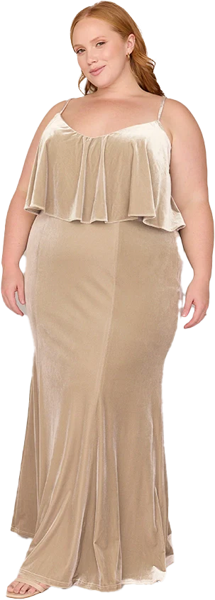 Riley Convertible Velvet Dress | Made To Order - Image 60