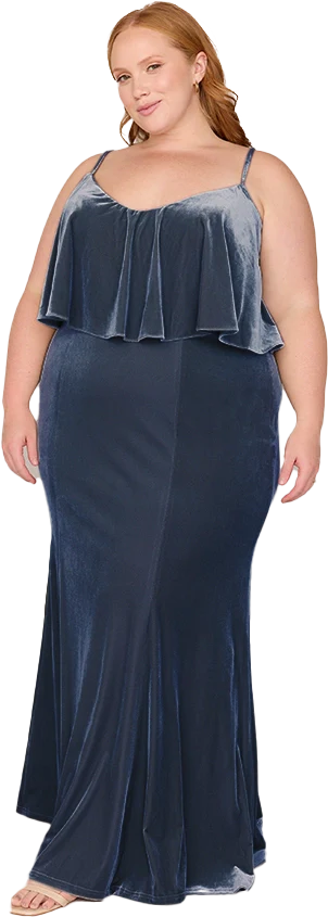 Riley Convertible Velvet Dress | Made To Order - Image 61