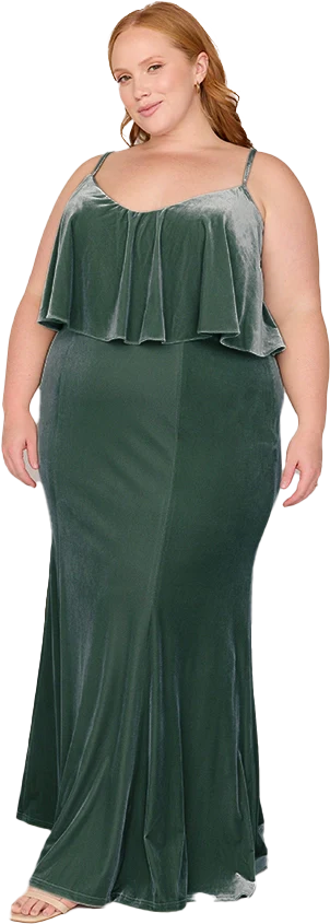 Riley Convertible Velvet Dress | Made To Order - Image 68