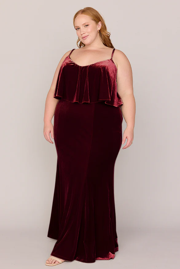 Riley Convertible Velvet Dress | Made To Order - Image 9