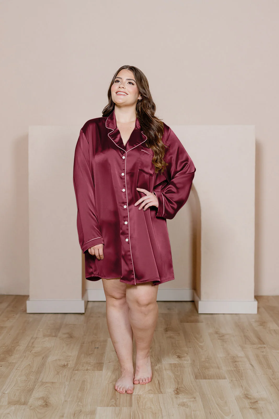 Rise n Shine Satin Sleep Dress | Made To Order - Image 23