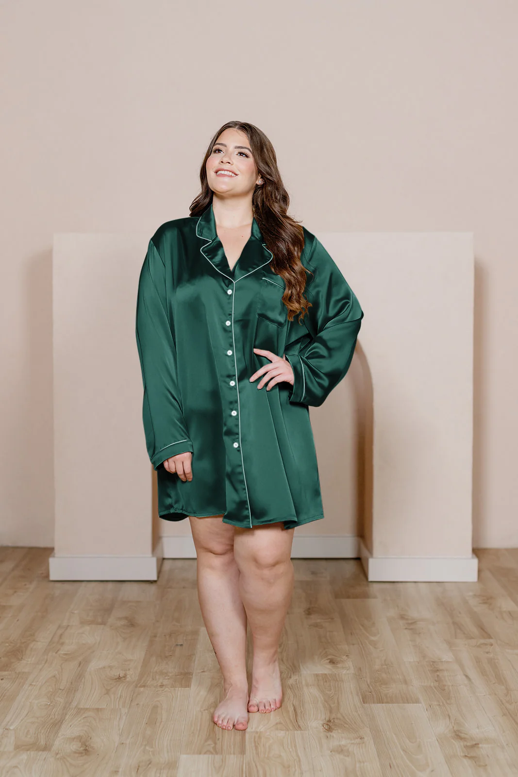 Rise n Shine Satin Sleep Dress | Made To Order - Image 25