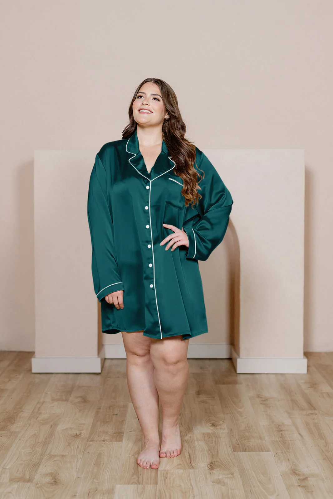 Rise n Shine Satin Sleep Dress | Made To Order - Image 37
