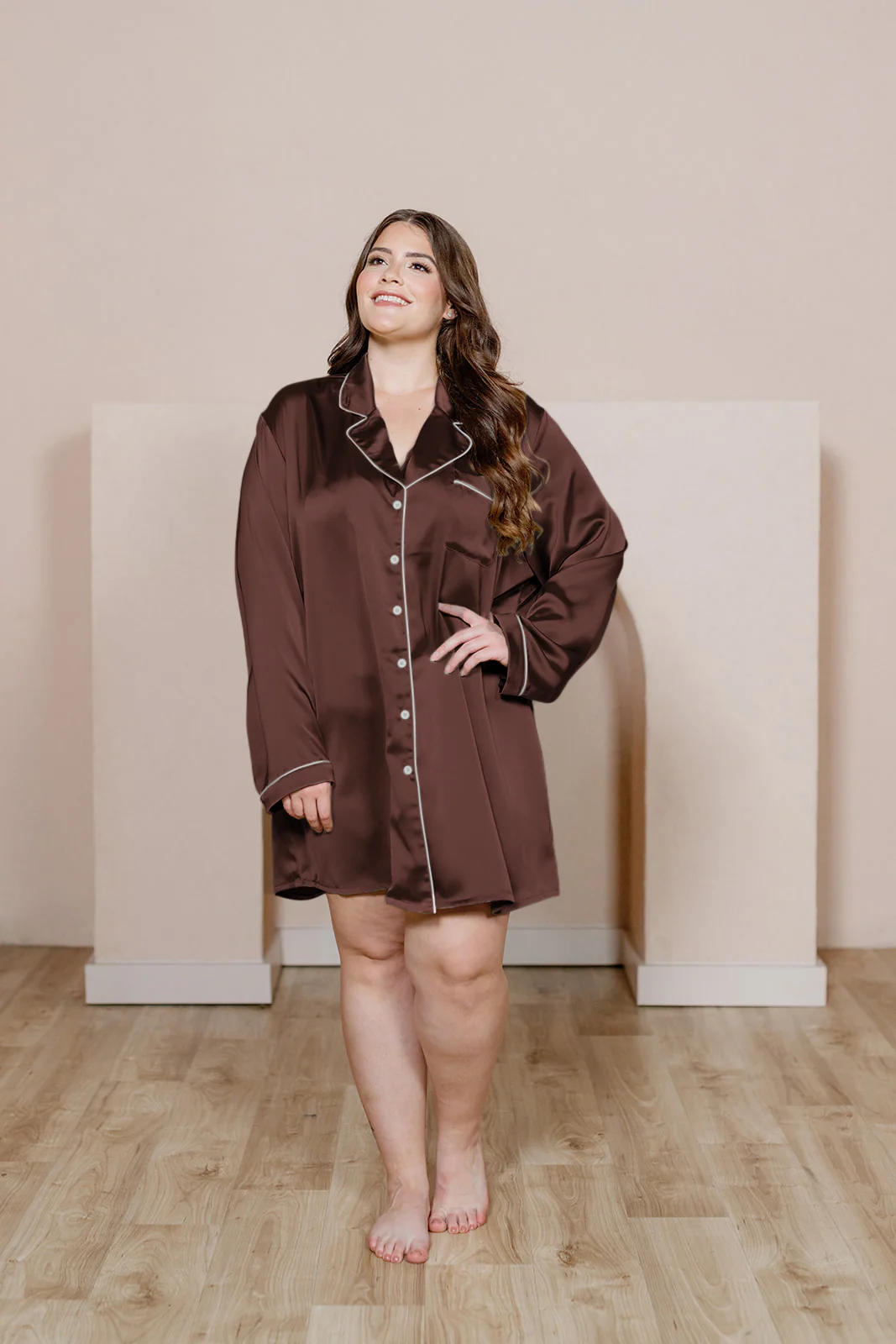 Rise n Shine Satin Sleep Dress | Made To Order - Image 59
