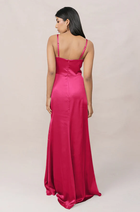 Rory Satin Dress | Made To Order - Image 103